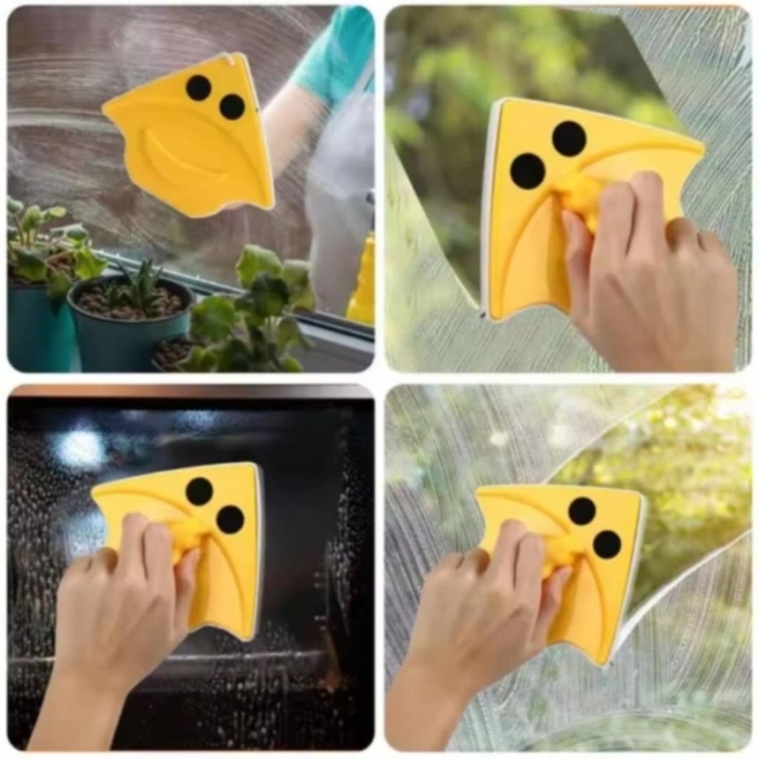 Brosse de nettoyage de vitres magnétique lavage de fenêtres nettoyeur à