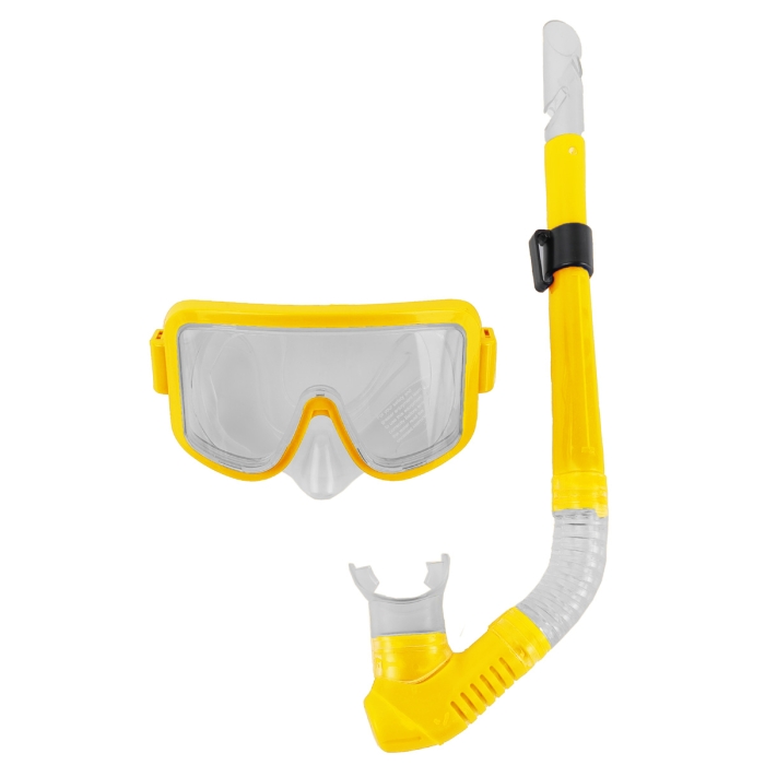 Masque Et Tuba Intex Aviator Sport - Adulte Unisexe - Jaune