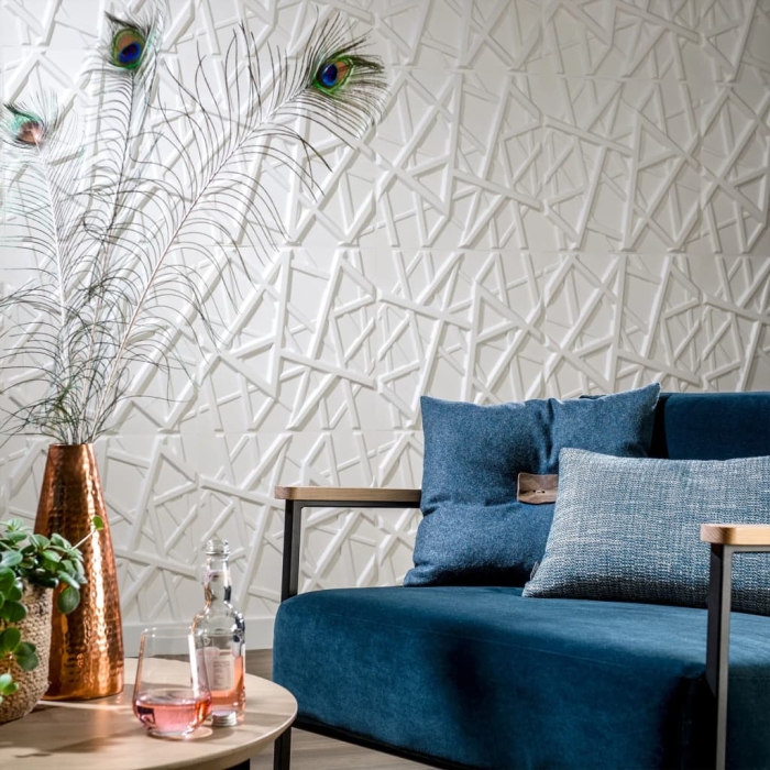 Murs 3D Maxwell : Panneau MURAL 3D + Colle Panneaux 3D WallArt