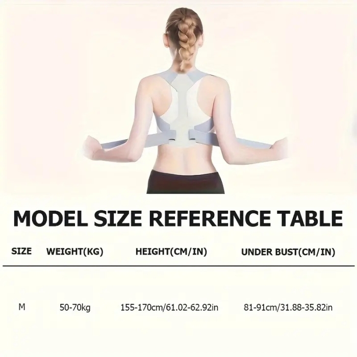 Ceinture Correcteur De Dos Posture Pour Homme Femme