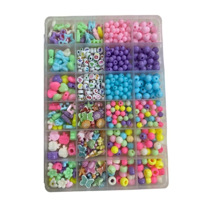 Kit Fabrication Bijoux SUNNYCLUE 450 Pièces - Perles Et Outils Création Violet