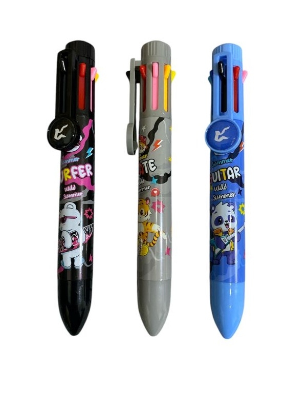 Lot De 3 Stylos Pulvérisateurs D’eau – Bleu Et Orange – écriture + Jeu – Décompression Rigolote – 16,5 Cm
