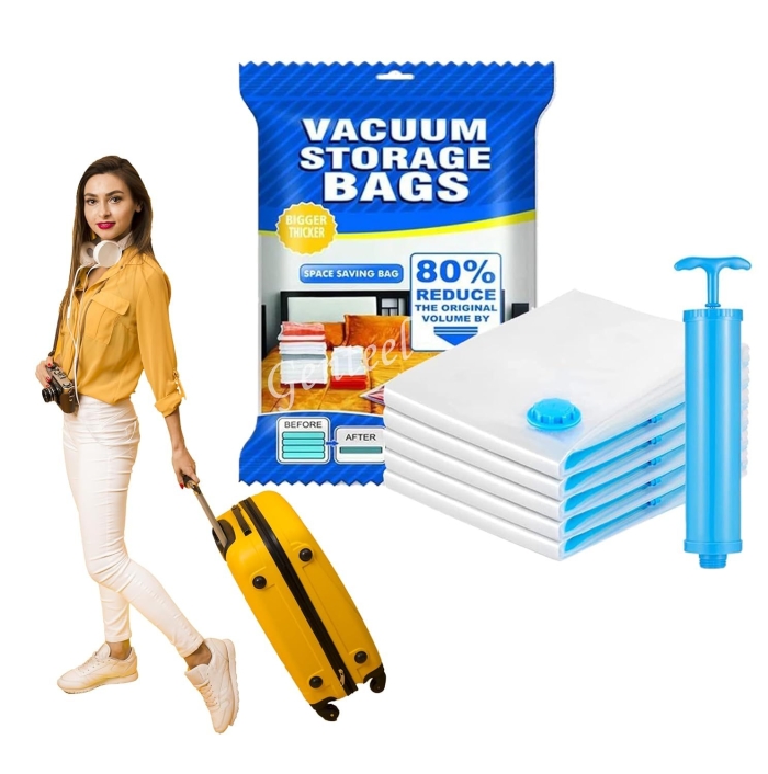 Sac Plastique Sacs Rangement Sous Vide Lot De Sacs De Rangement