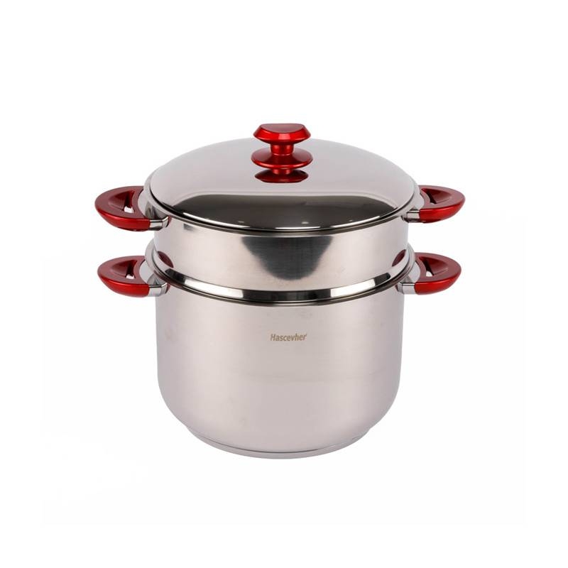 Slide  #2 Couscoussier Inox 10 L/26 cm Hascevher