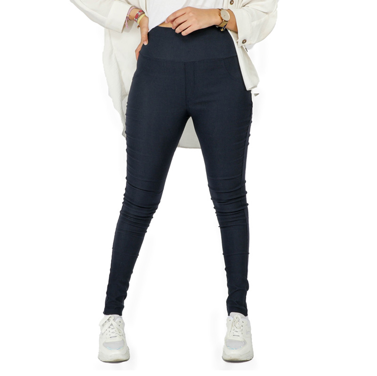 Caleçon femme en lycra- Bleu Marine image 0