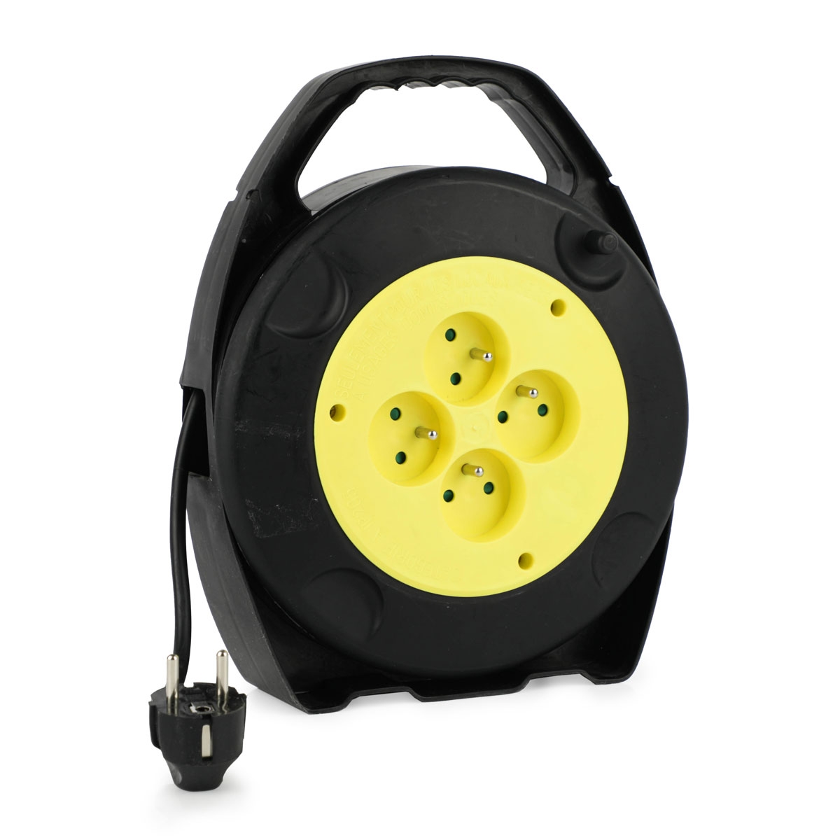 Rallonge Électrique Avec enrouleur 4 Prises - 15m image 0