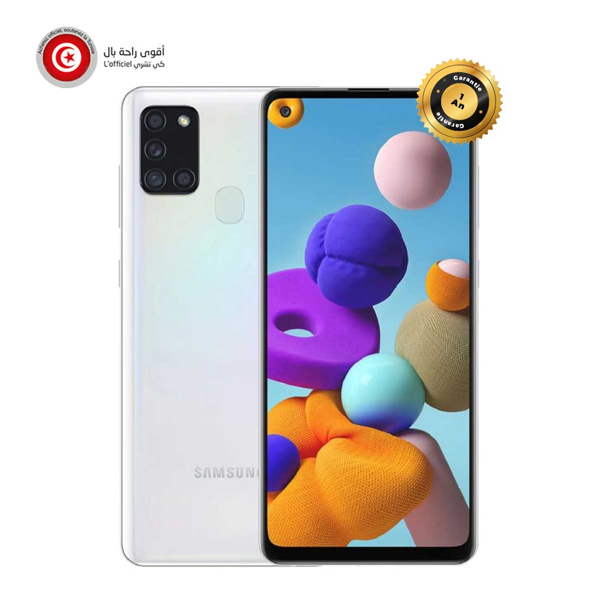 Slide  #1 Smartphone Samsung Galaxy A21S 128GB 4GB