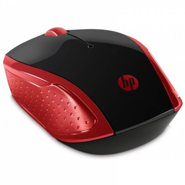Souris Optique HP sans Fil 200 - Rouge image 0