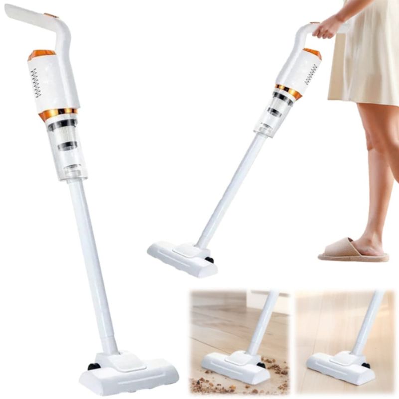 Puissant aspirateur à main sans fil portable 120 W 2200 mAh avec
