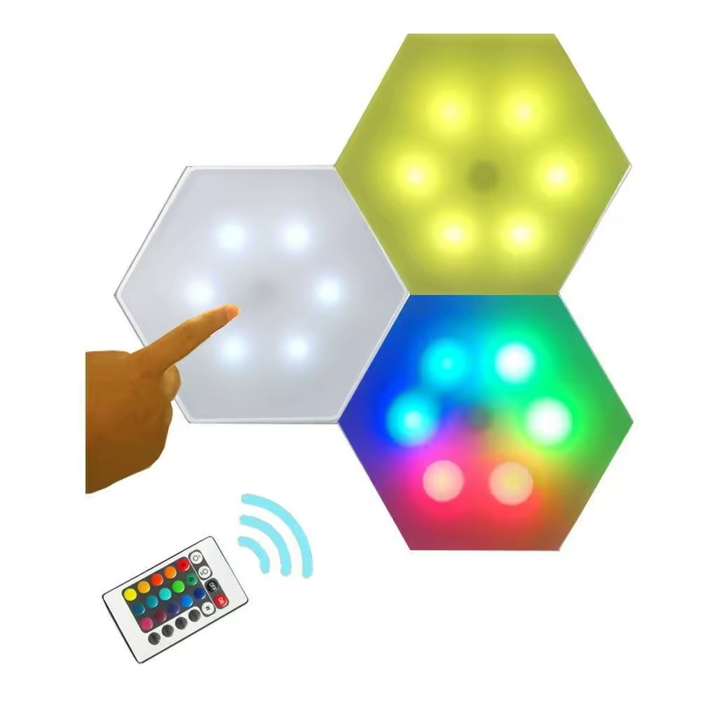 MEKKLEON Lot De 3 Lampes Rechargeables Avec Télécommande - Éclairage LED Sans Fil Pour Armoires, Placards Et Escaliers