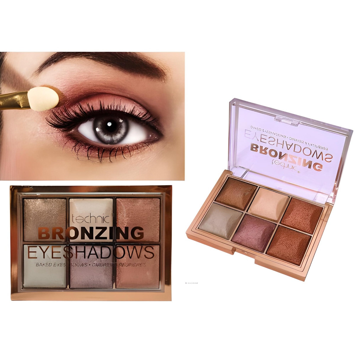 OMBRE À PAUPIÈRES EN CRÈME TECHNIC - Teinte "Besotted" Marron, Fard à Paupières Neuf