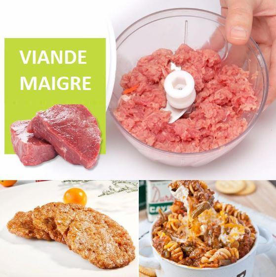 Mini hachoir de cuisine USB rechargeable, 300 ML, moulin à ail, gingembre,  poivrons, carottes, légumes, oignons