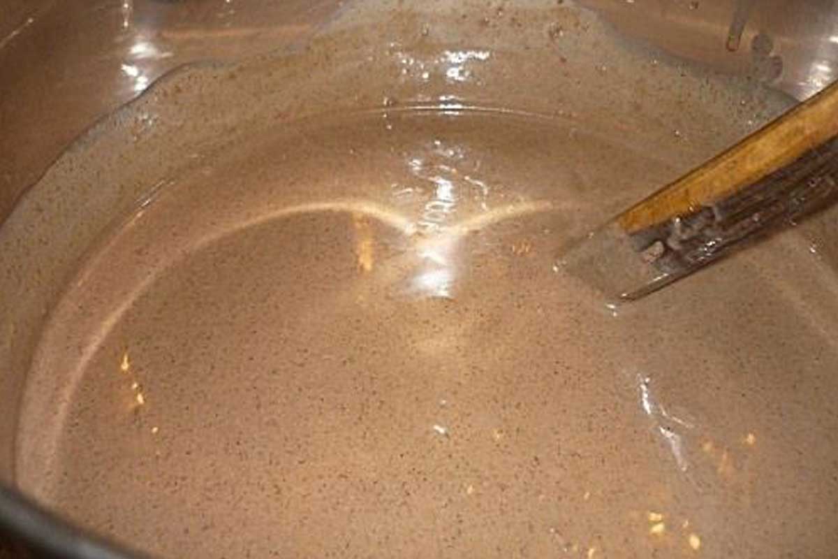 crème aux pin d'Alep de la cuisine tunisienne